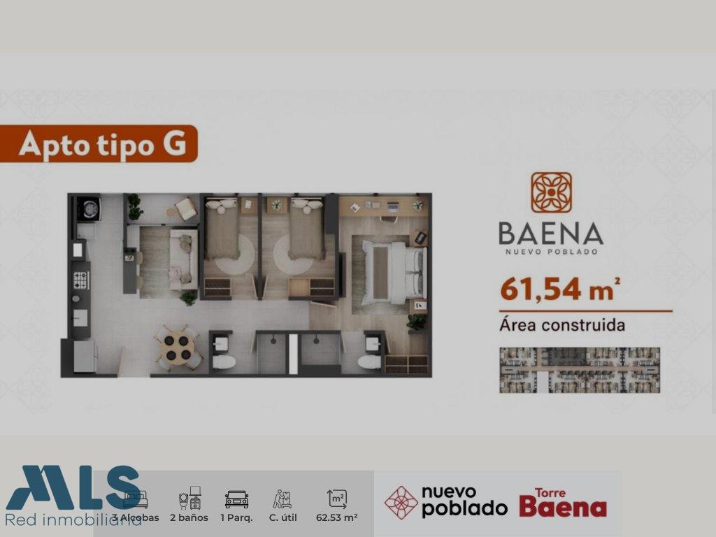 Apartamento en Las Chimeneas – Itagüí – 264026 - El Dandy